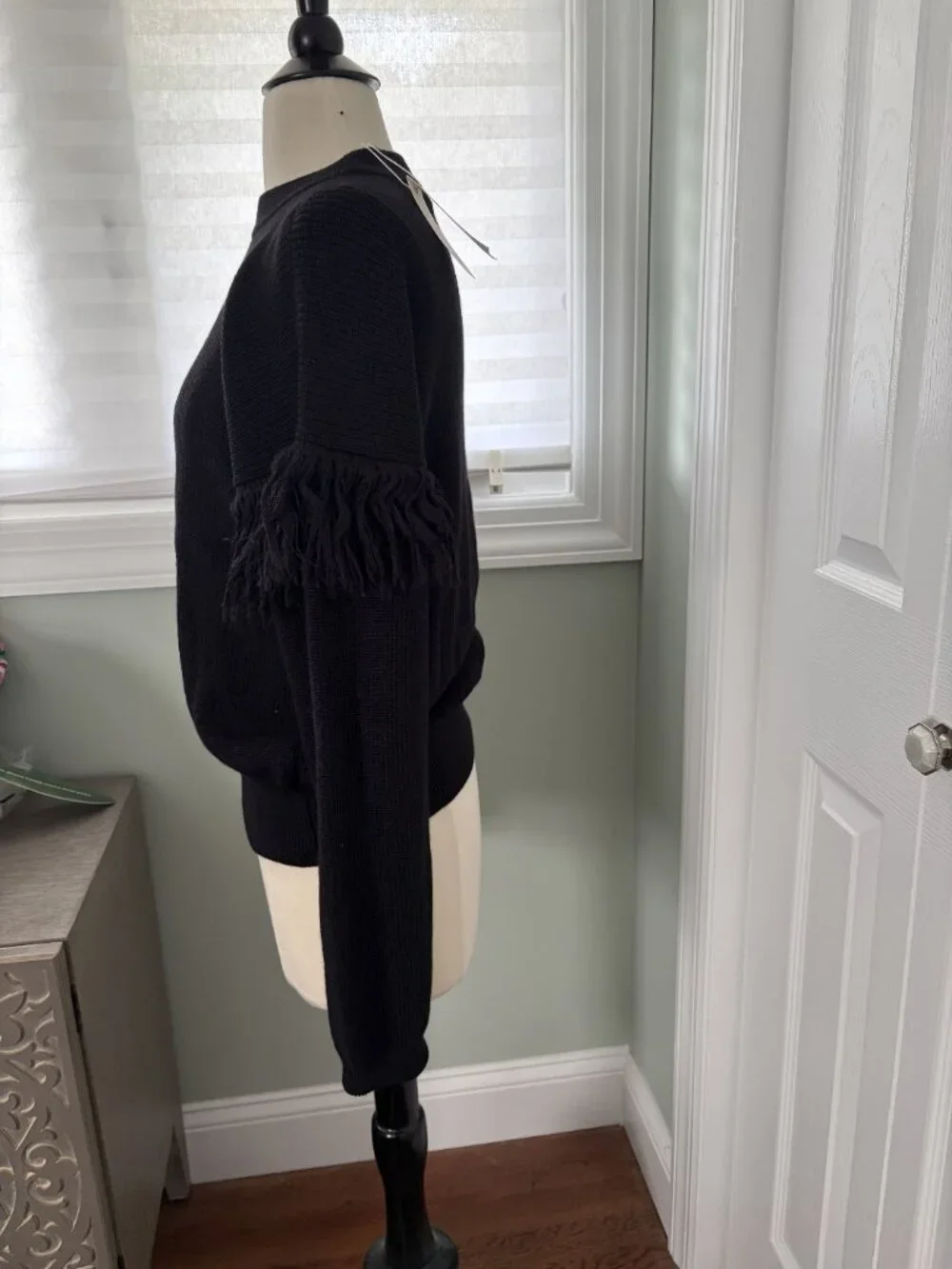 Tory Burch Bristol Sweater, Black, Size XS, NWT